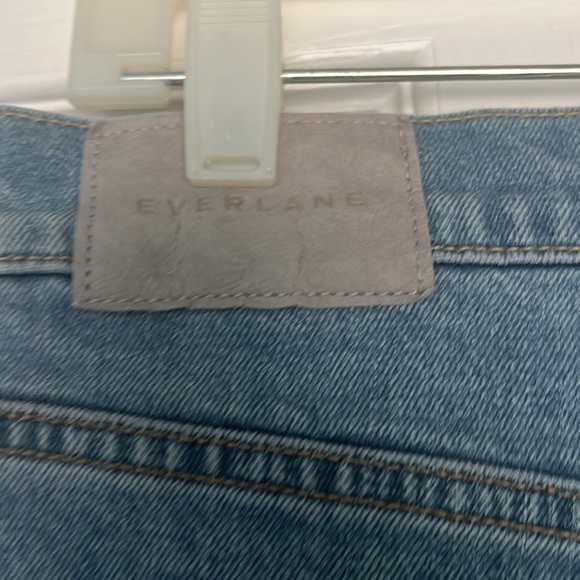 JEANS, Everlane,light wash,straight leg,"Original Cheeky Jean, organic cotton,32 - Picture 3 of 4